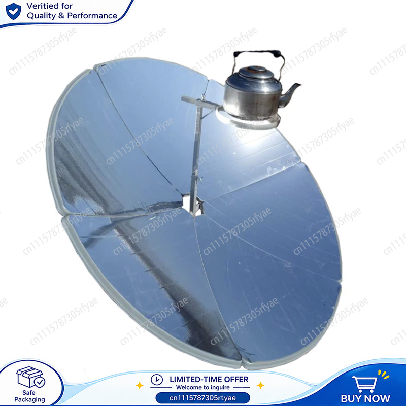 Solar Oven Camp - Kompakter Solar-Kocher, faltbarer Solar-Ofen, 1,56 m