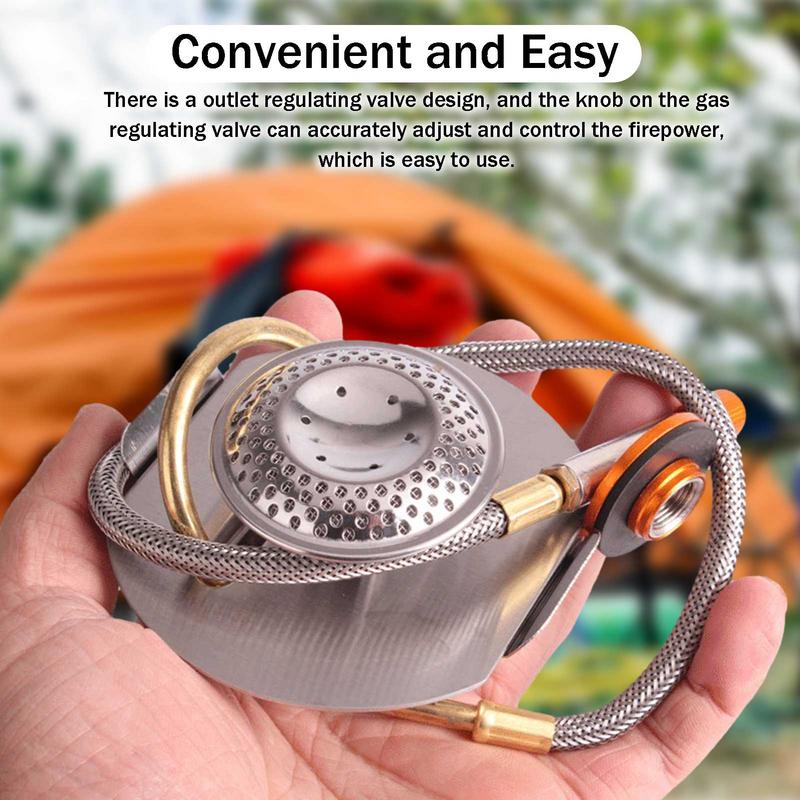 Camping Cooking Gadgets - Outdoor-Camping Gasherd 3200w Edelstahl Alpen brenner