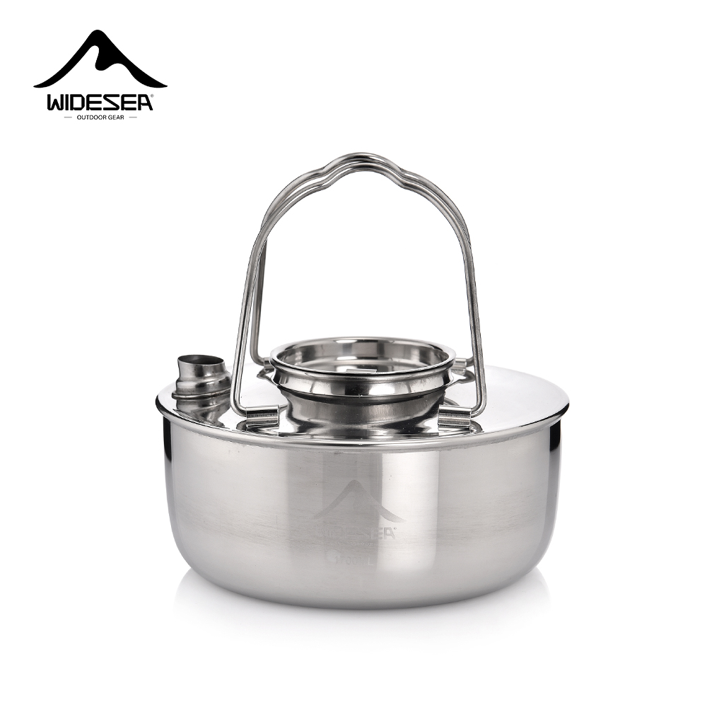 Camping Cooking Unit - Wideea Camping Outdoor 2.0l ss304 Edelstahl