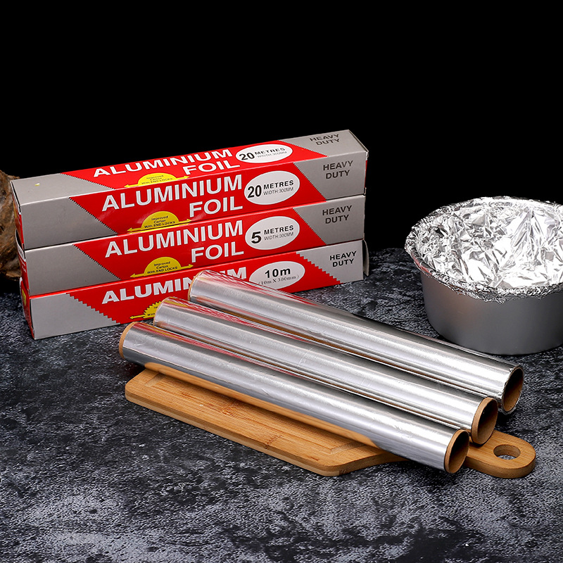 Aluminum Foil Heavy Duty - Hochleistungs-Aluminiumfolienrolle, 5/10/20 Meter Länge, 30 cm