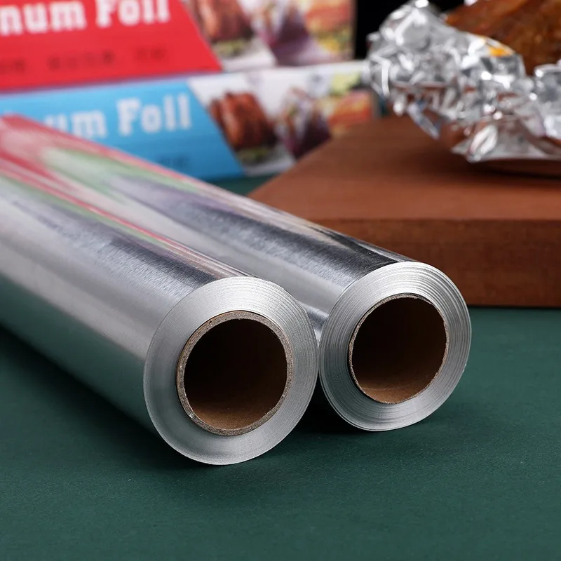 Aluminum Foil Heavy Duty - Eine Rolle Aluminiumfolie, Mikrometer-Dicke, wählbar zwischen