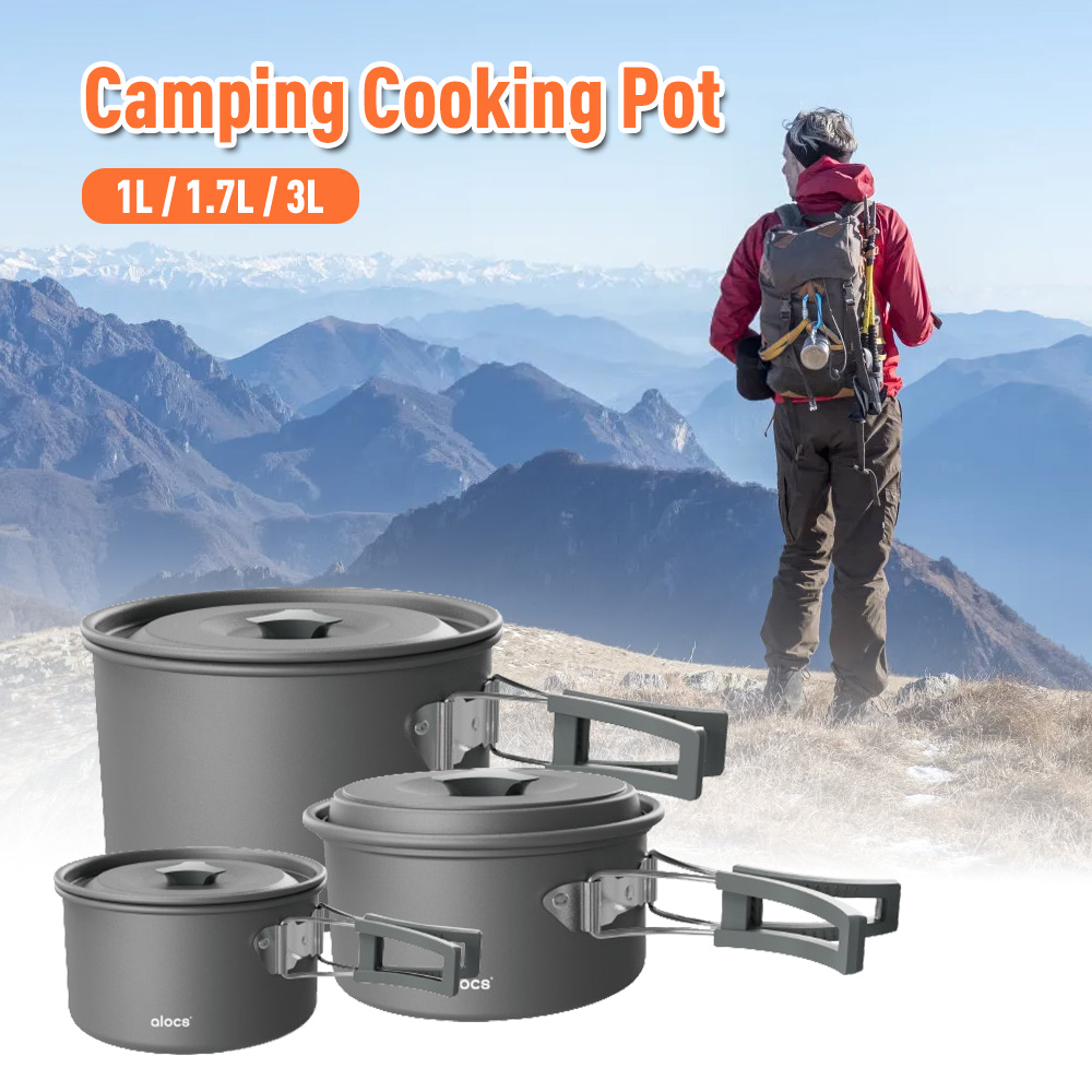 Camping Cooking Unit - Camping Kochtopf Aluminium legierung Camping Kochgeschirr