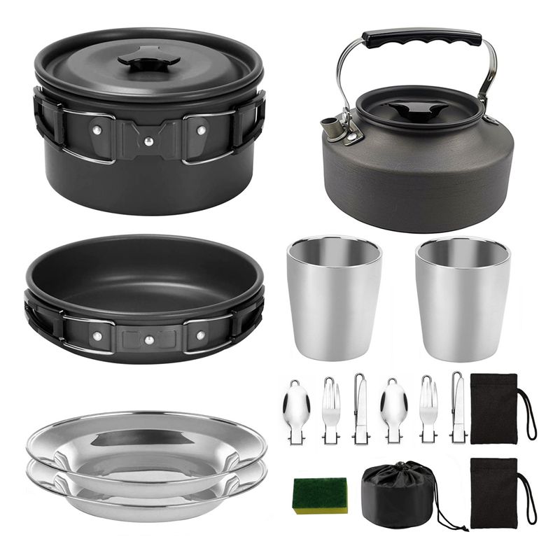 【KÄUFER】Camping-Kochgeschirr,  – Camping Cooking Pot Bewertung und Preis