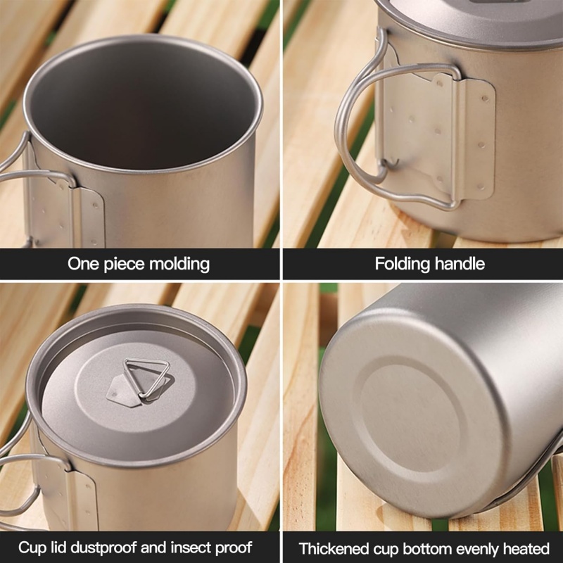 Titan-Campingbecher mit Klappg – Camping Cooking Gadgets Bewertung und Preis