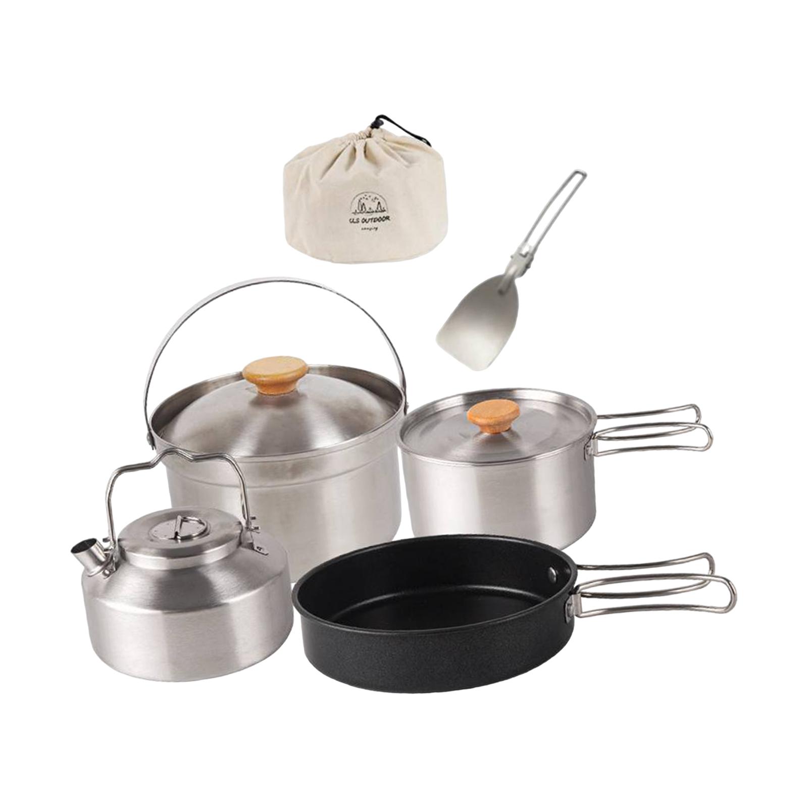 Camping-Kochgeschirr, Kochzube – Camping Cooking Set Non Stick Bewertung und Preis