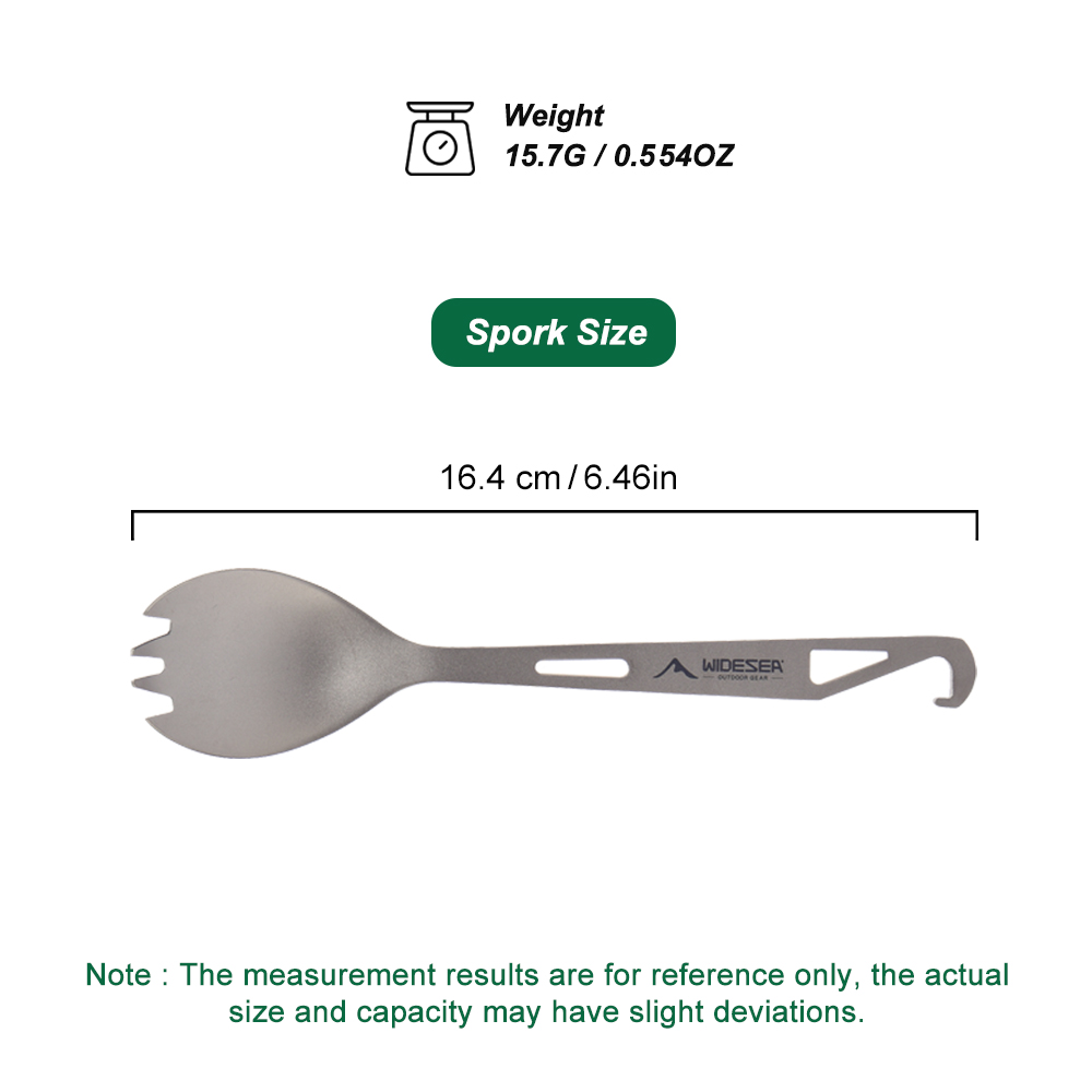 Widesea Camping-Kochset, Spork – Camping Cooking Gadgets Bewertung und Preis