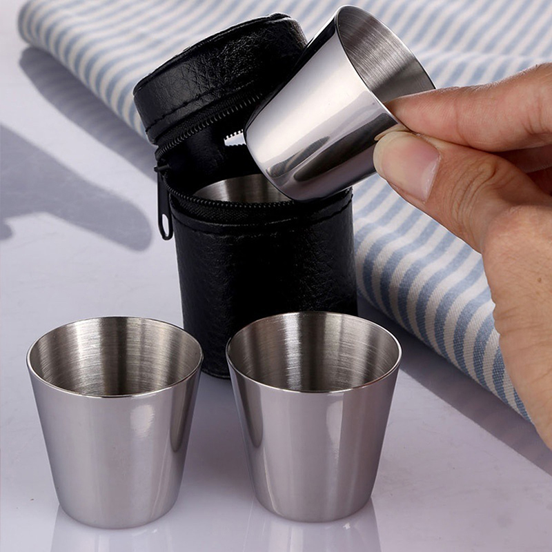 4/6Pcs Edelstahl Tassen Mini S – Camping Cooking Pot Bewertung und Preis