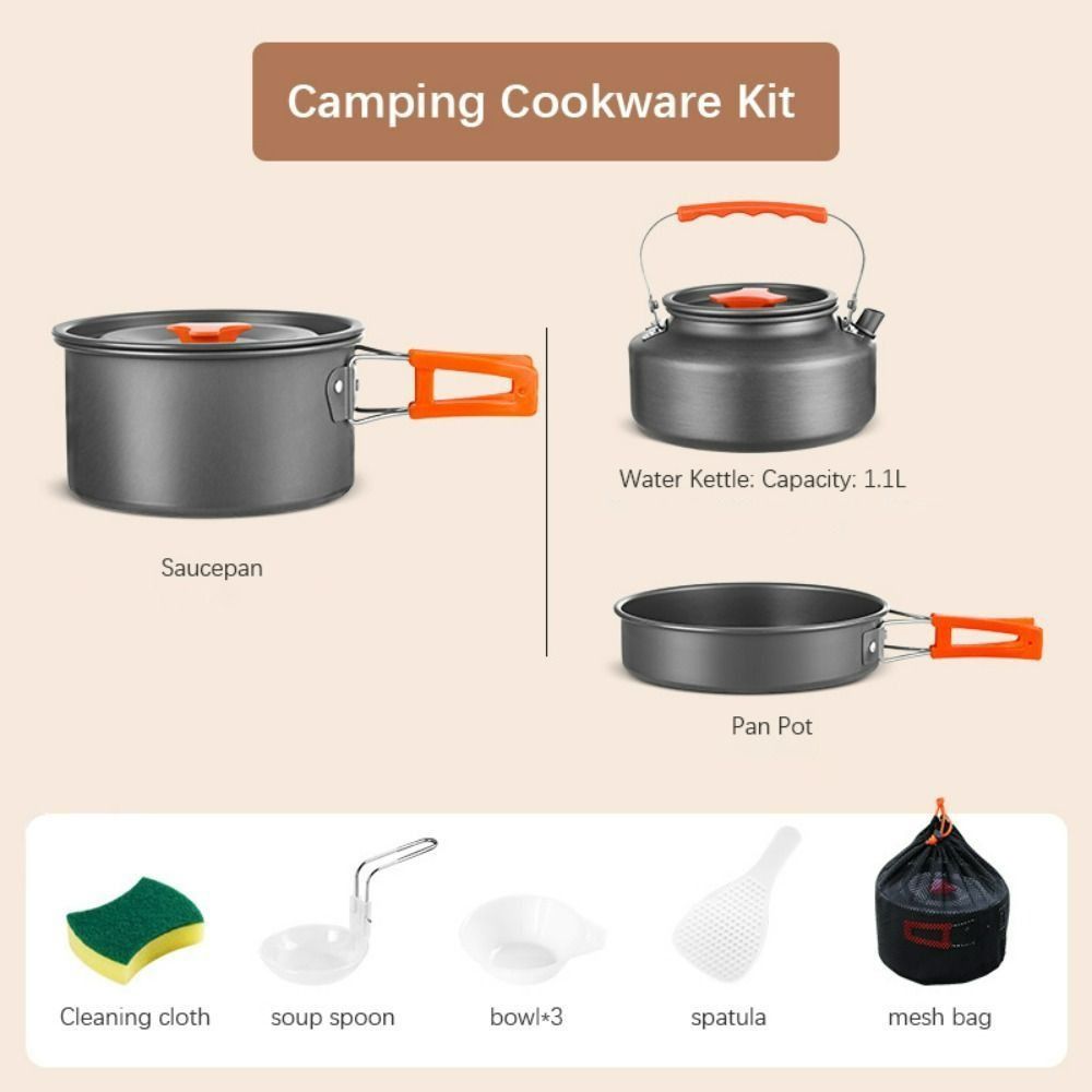 Aluminium Legierung Camping Ko – Camping Cooking Set Non Stick Bewertung und Preis