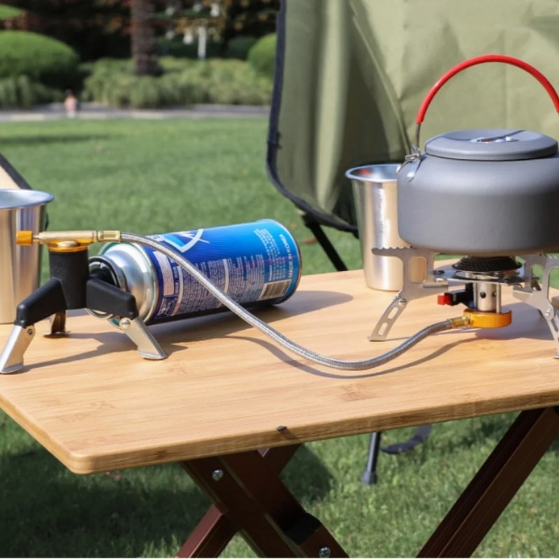 Camping-Gaskocher-Adapter, tra – Camping Cooking Tripod Bewertung und Preis