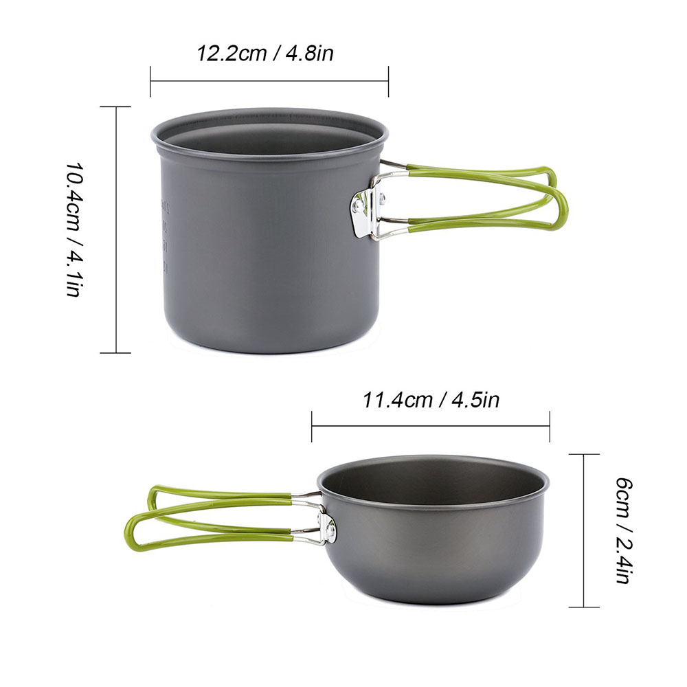 Ultraleichtes Camping-Töpfe-Ko – Camping Cooking Gadgets Bewertung und Preis