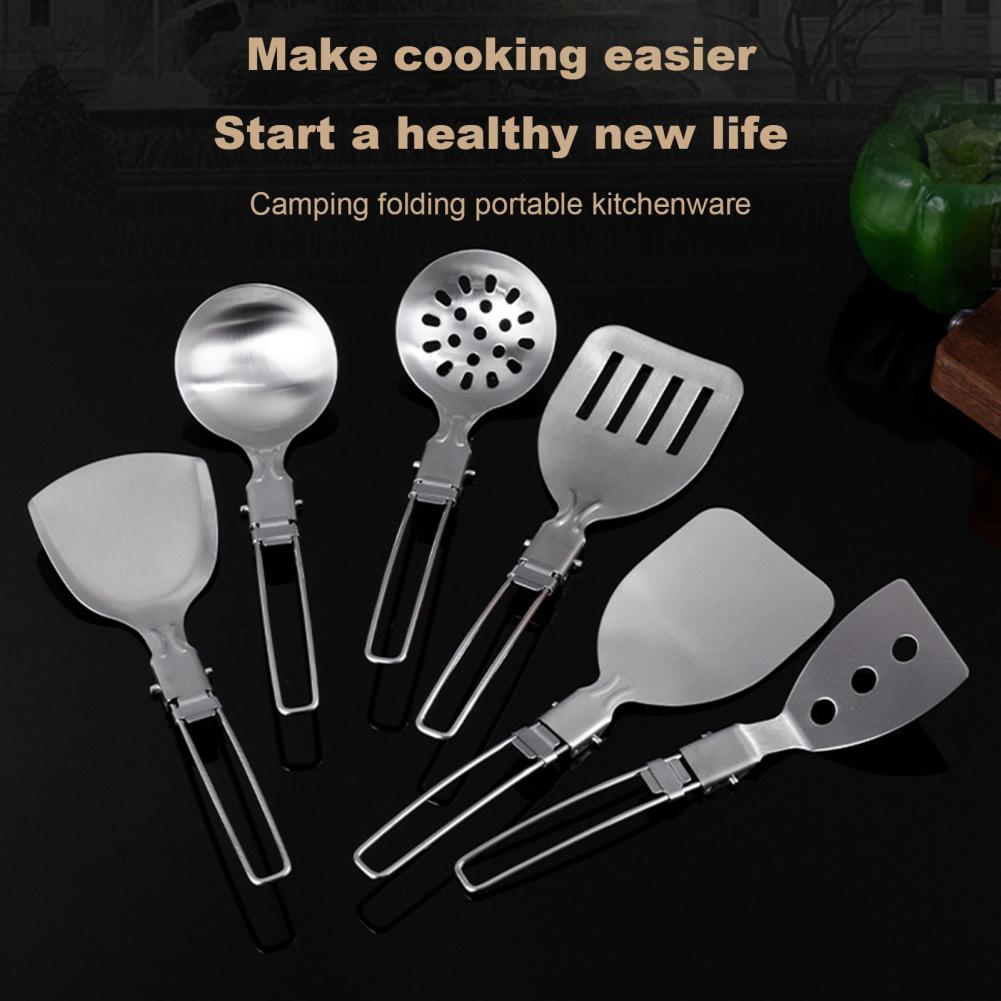 Camping-Spatel aus Edelstahl,  – Camping Cooking Set Non Stick Bewertung und Preis