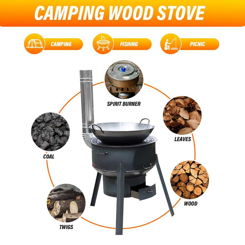 63cm Tragbarer Abnehmbarer Out – Camping Cooking Hot Plate Bewertung und Preis