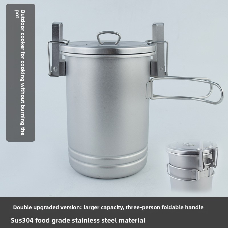 Multifunktionaler Camping-Reis – Camping Cooking Pot Bewertung und Preis