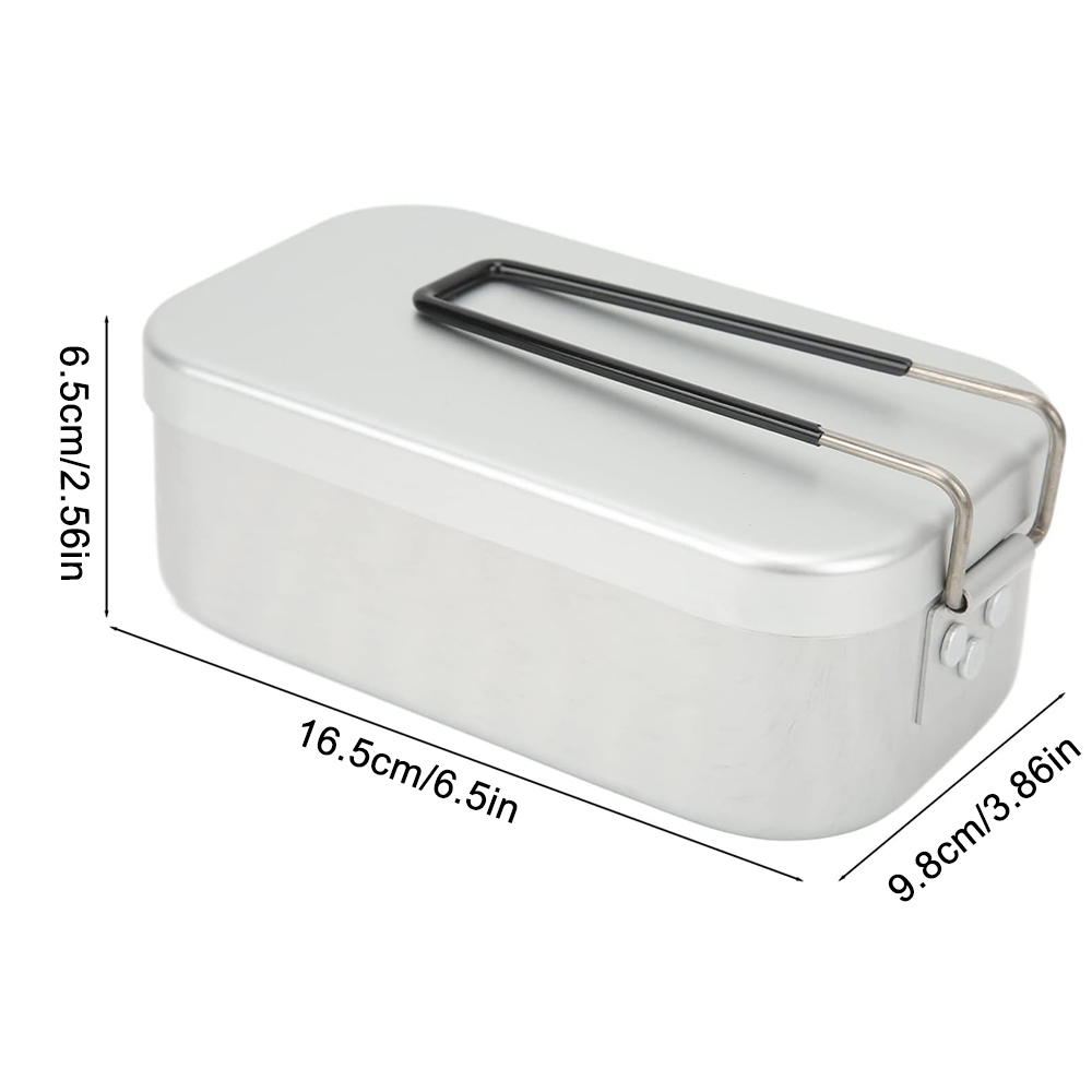800ML Aluminium Mittagessen Bo – Camping Cooking Handle Bewertung und Preis