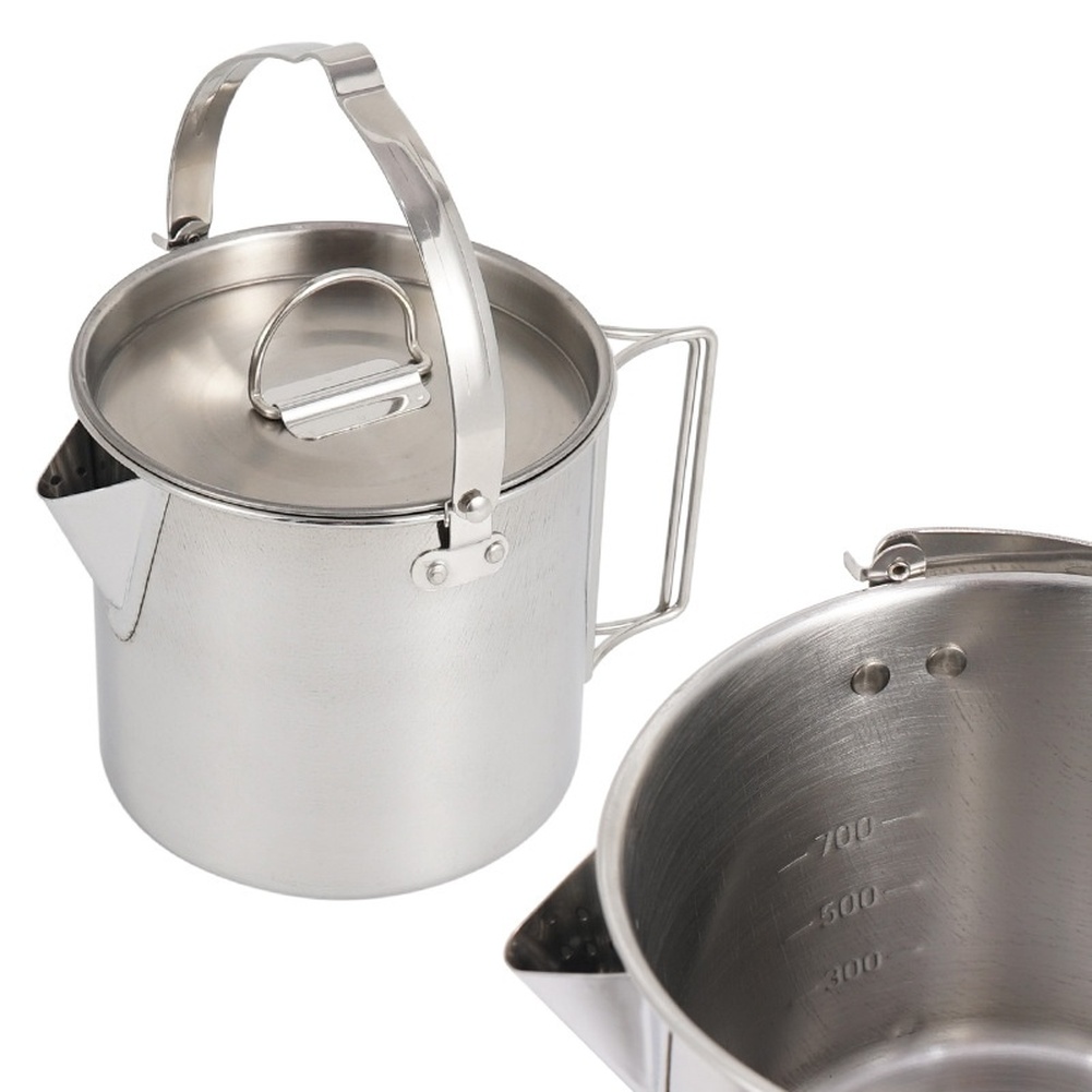 Tragbarer Campingkessel aus Ed – Camping Cooking Handle Bewertung und Preis
