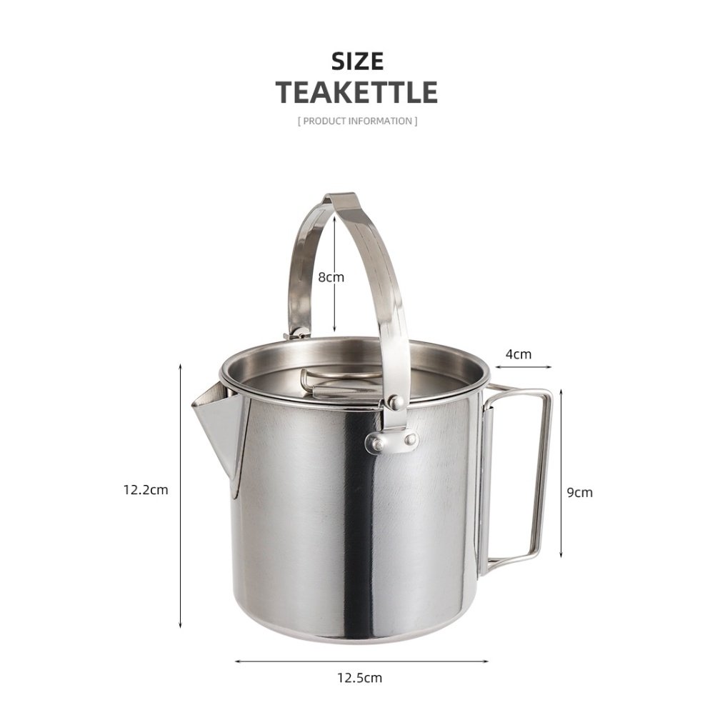 Tragbarer Campingkessel aus Ed – Camping Cooking Handle Bewertung und Preis