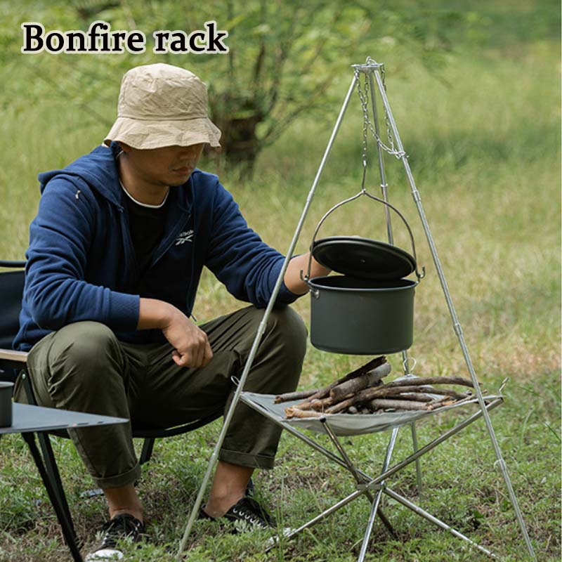 Camping Lagerfeuer Stativ trag – Camping Cooking Tripod Bewertung und Preis