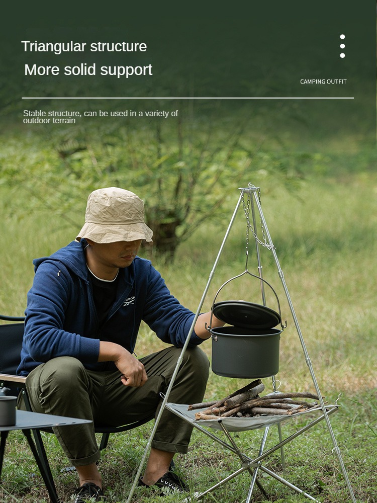 Camping Lagerfeuer Stativ trag – Camping Cooking Tripod Bewertung und Preis