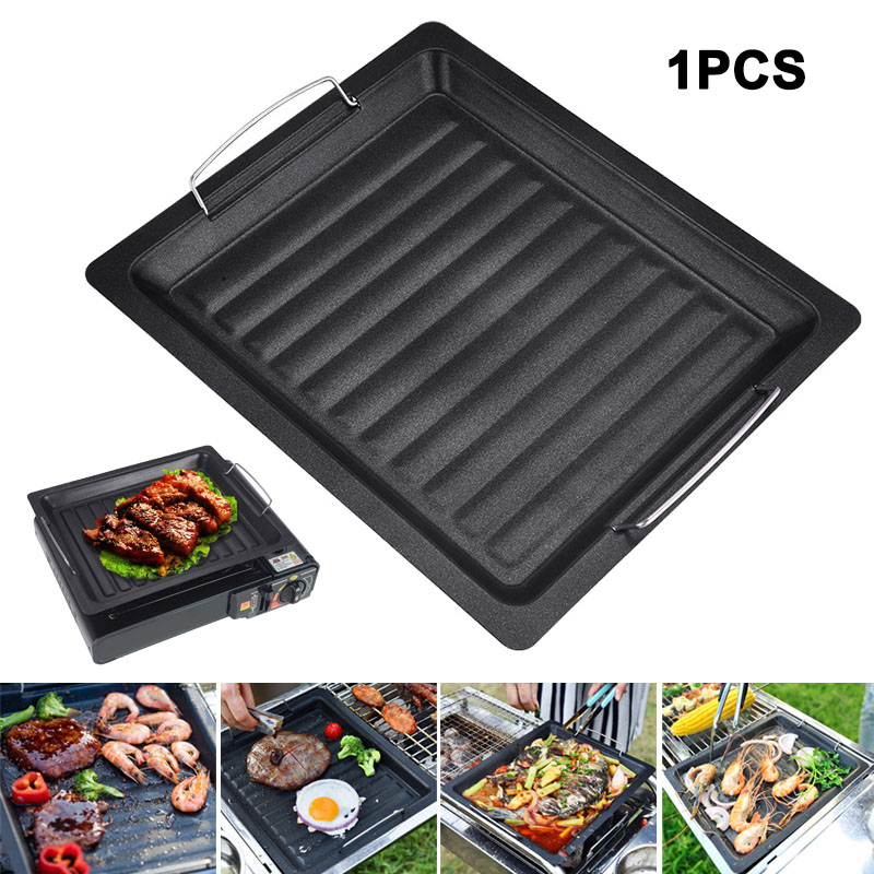 Dicke quadratische Grillpfanne – Camping Cooking Pot Bewertung und Preis