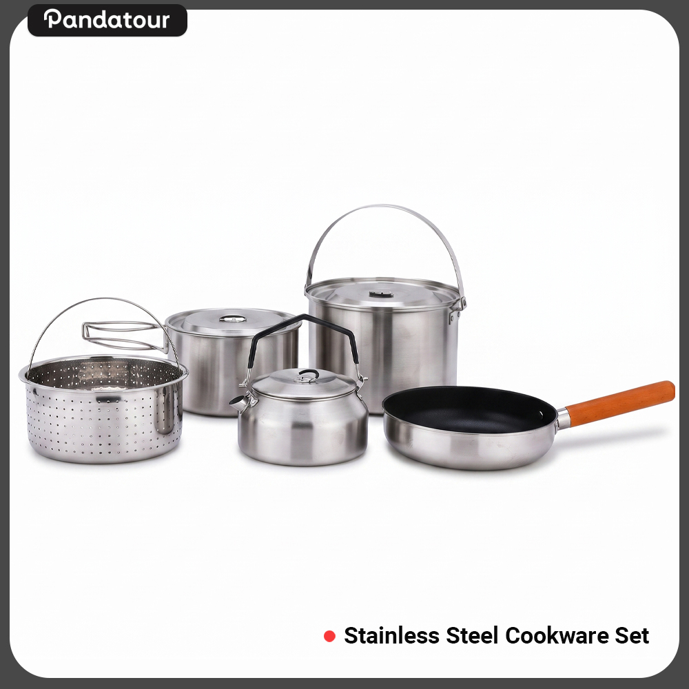 Pandatour Outdoor Camping 5-te – Camping Cooking Pot Bewertung und Preis