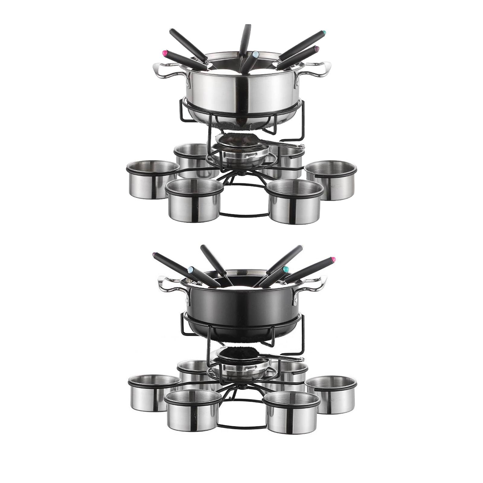 Fondue-Topf-Set, Kochherd, ver – Camping Cooking Pot Bewertung und Preis