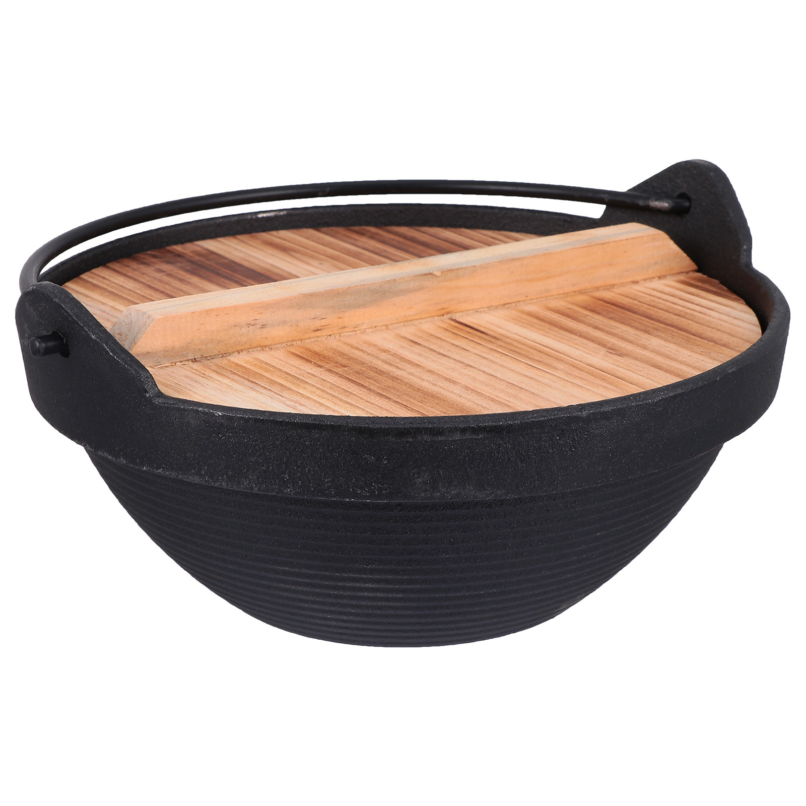 1 Set Outdoor-Gusseisen-Campin – Camping Cooking Pot Bewertung und Preis