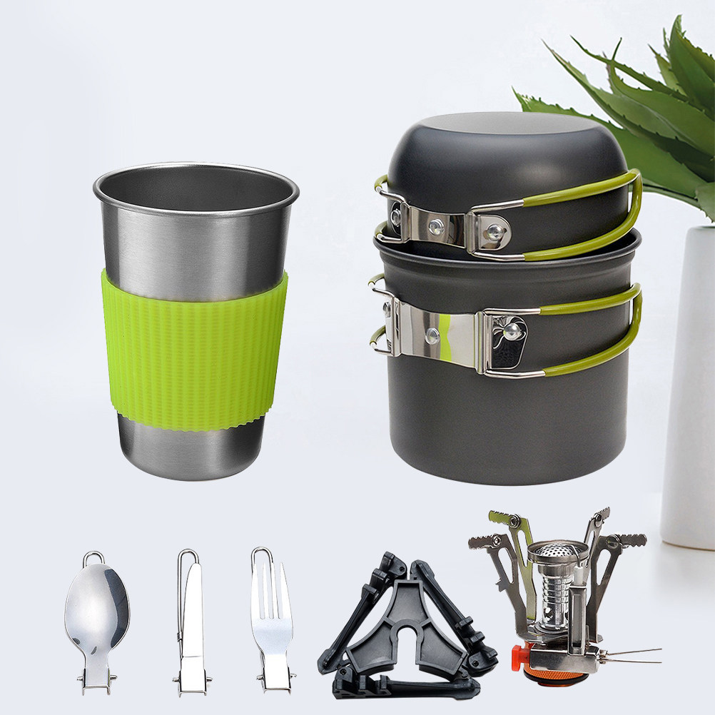 Outdoor-Camping-Kochgeschirr-S – Camping Cooking Pots And Pans Set Bewertung und Preis